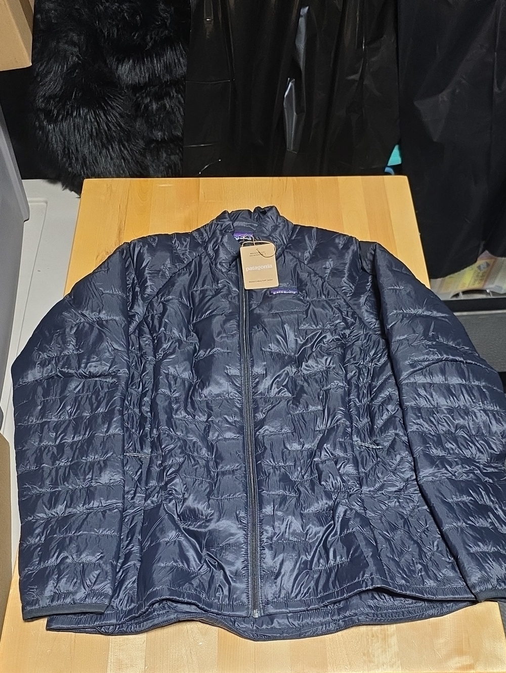 Patagonia Women's Black Quilted Puffer Jacket